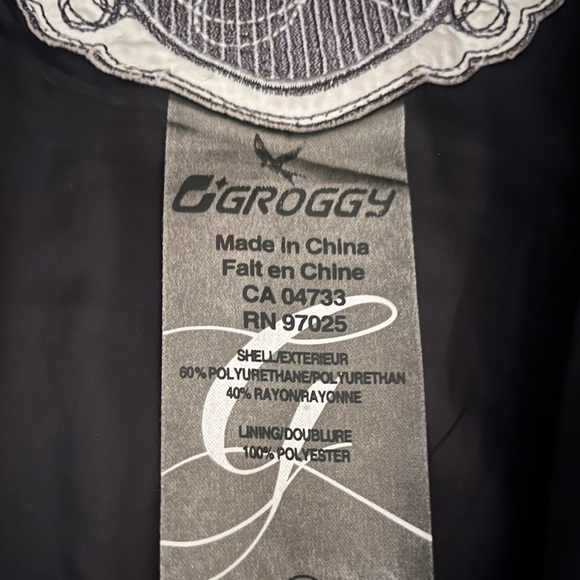 Groggy black jacket size S - Picture 5 of 5